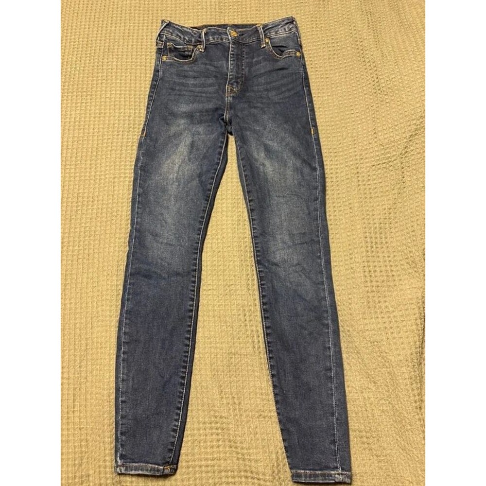 True Religion Jeans Caia Ultra High Rise Super Skinny Size 25